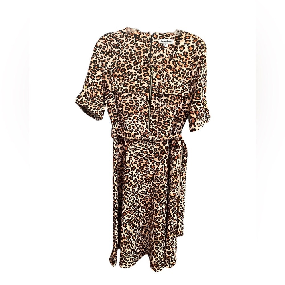 EUC Shelby and Palmer Leopard Print Dress Size 10